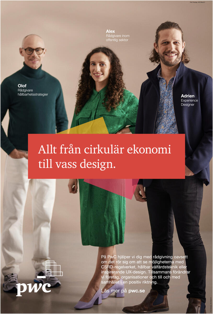 Allt från cirkulär ekonomi till vass design. Allt från cirkulär ekonomi till vass design.