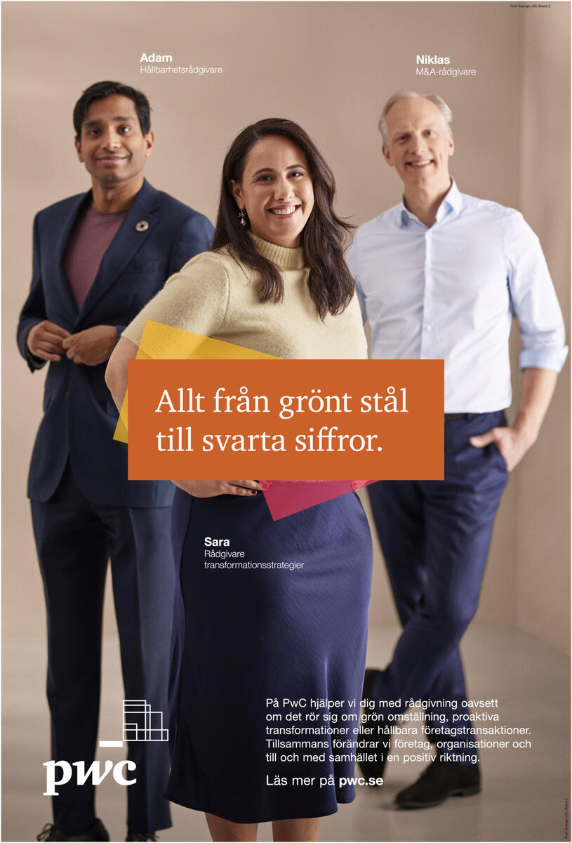 Allt från grönt stål till svarta siffror. Allt från grönt stål till svarta siffror.
